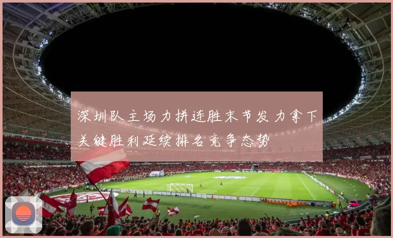 深圳队主场力拼连胜末节发力拿下关键胜利延续排名竞争态势