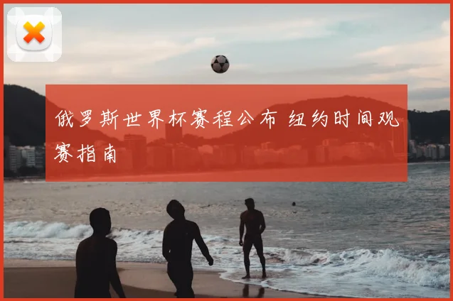 俄罗斯世界杯赛程公布 纽约时间观赛指南